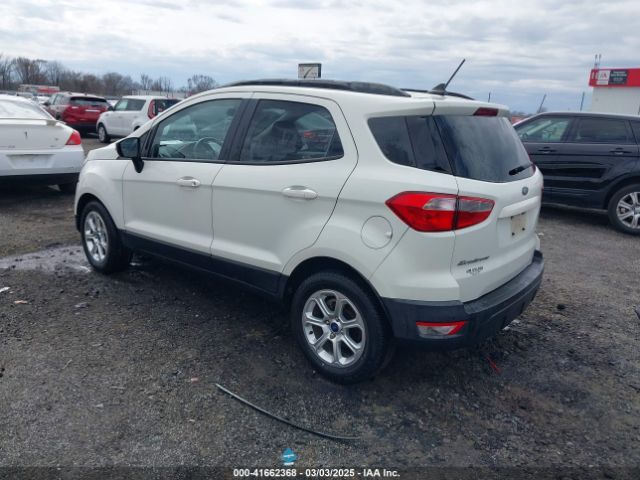MAJ3S2GE5KC303920 Ford Ecosport Se