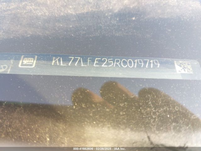 KL77LFE25RC019719 Chevrolet Trax Fwd Sp