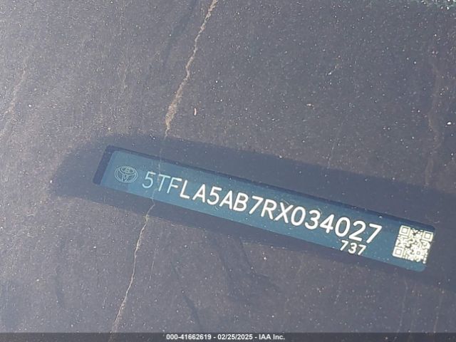 5TFLA5AB7RX034027 Toyota Tundra Sr5