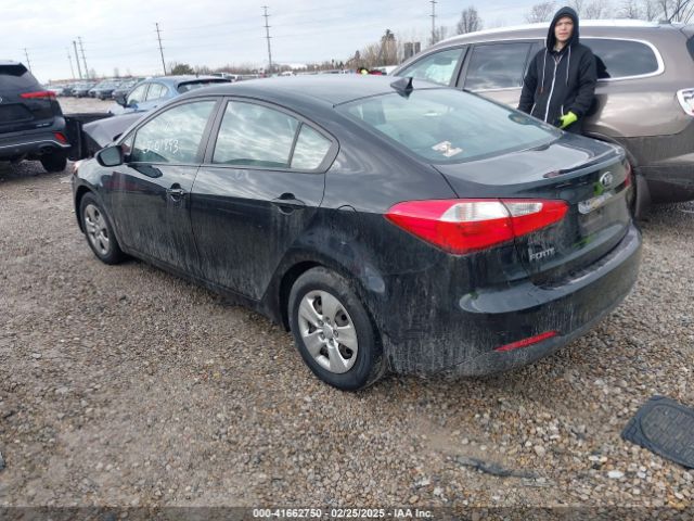 KNAFX4A60G5556660 KIA FORTE LX