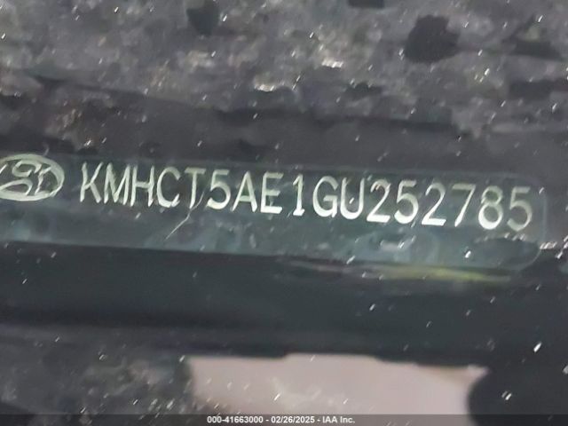 KMHCT5AE1GU252785 Hyundai ACCENT SE