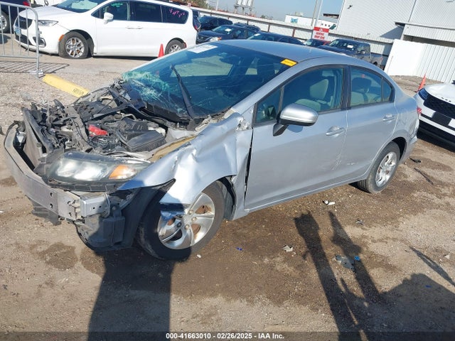 Honda Civic Lx 2015 2HGFB2F53FH550138 Image 2