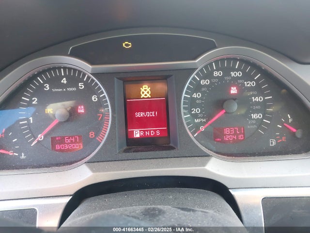 2007 AUDI A6 WAUDH74FX7N086266 Photo 6