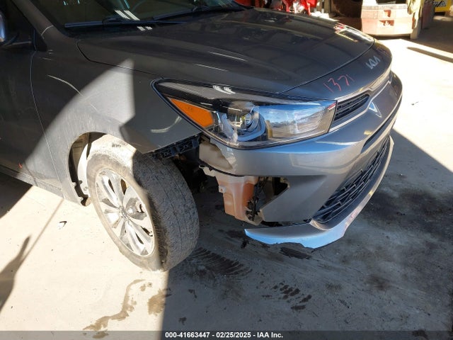 3KPA24AD6NE501299 KIA RIO S