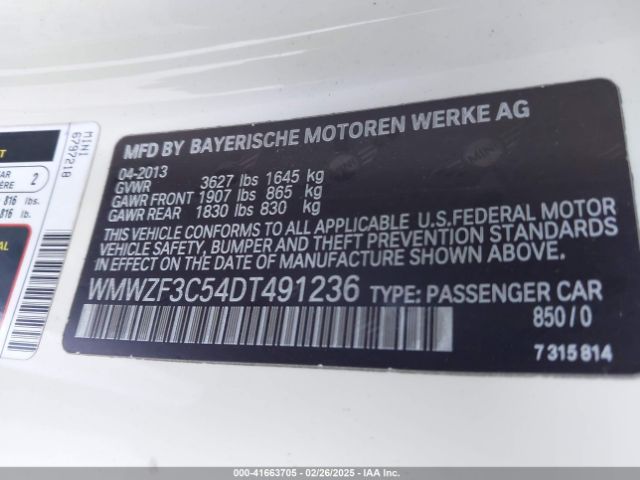 2013 MINI CLUBMAN WMWZF3C54DT491236 Photo 8