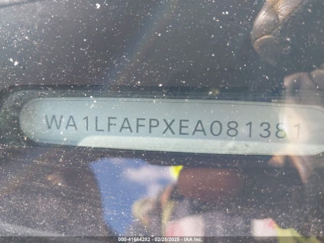 WA1LFAFPXEA081381 Audi Q5 2.0t Premium
