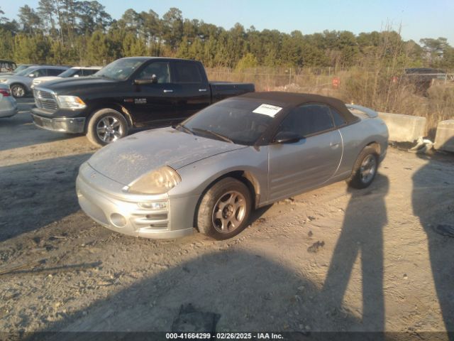 2001 MITSUBISHI ECLIPSE SPYDER 4A3AE45GX1E105245 Photo 1
