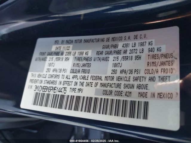 3MVDMBBM8PM514475 Mazda Cx-30 2.5 S Select