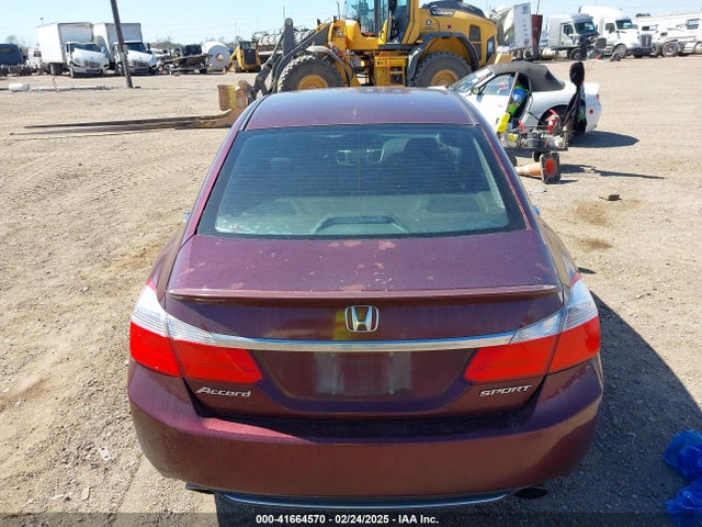 Продажа на аукционе авто 2013 Honda Accord Sport, vin: 1HGCR2F51DA026058, номер лота: 41664570