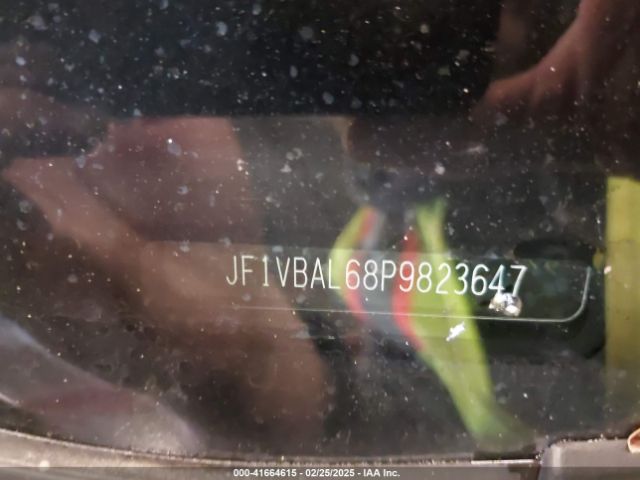 JF1VBAL68P9823647 Subaru Wrx Limited