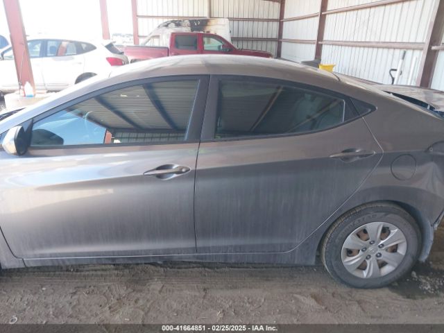 KMHDH4AEXGU635141 Hyundai ELANTRA SE