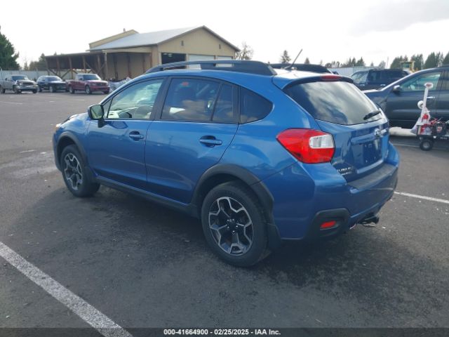 JF2GPAGC3E8264551 Subaru Xv Crosstrek 2.0i Limited
