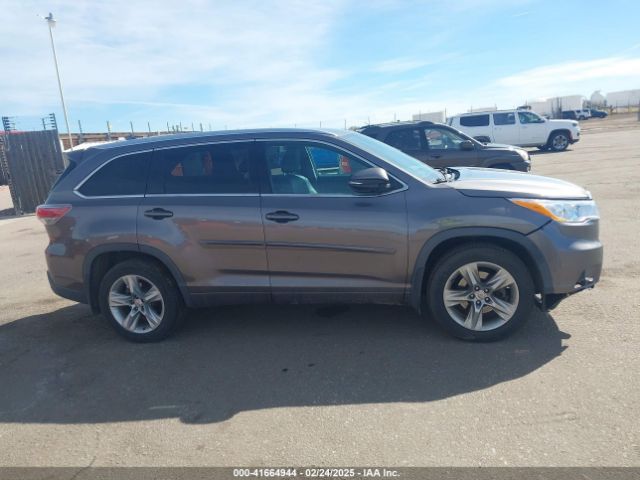 5TDDKRFH2ES005590 Toyota Highlander Limited V6