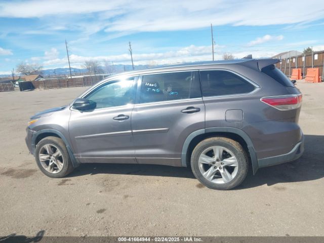 5TDDKRFH2ES005590 Toyota Highlander Limited V6
