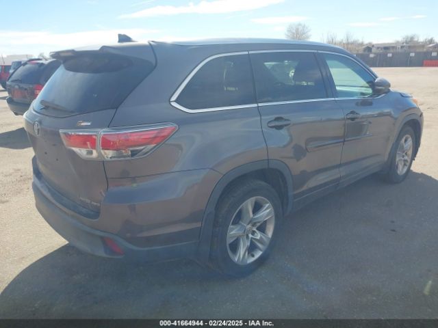 5TDDKRFH2ES005590 Toyota Highlander Limited V6
