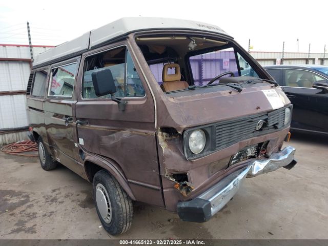 1985 VOLKSWAGEN VANAGON WV2ZB0257FH018601