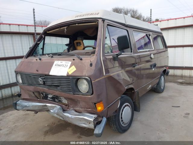 1985 VOLKSWAGEN VANAGON WV2ZB0257FH018601 Photo 1