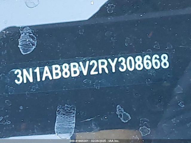 3N1AB8BV2RY308668 Nissan Sentra S Xtronic Cvt