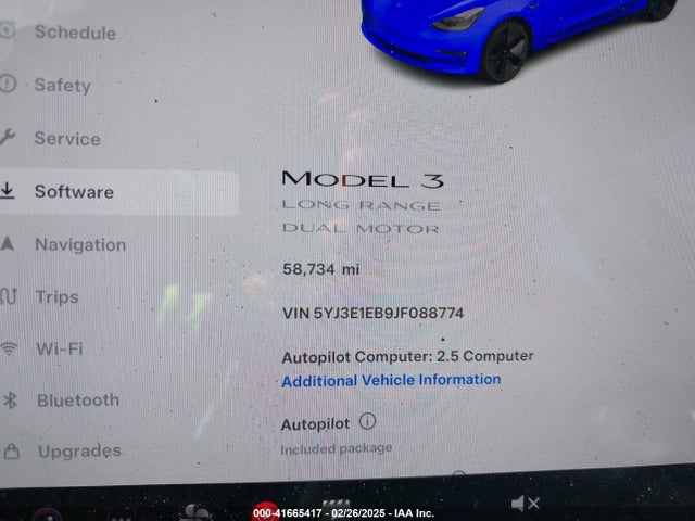 2018 TESLA MODEL 3 5YJ3E1EB9JF088774 Photo 6