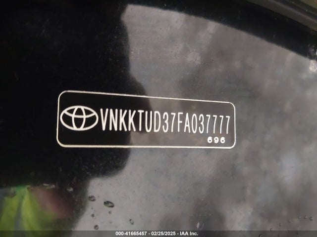 Toyota YARIS L 2015 VNKKTUD37FA037777 Image 9