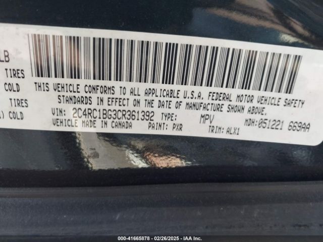 2012 CHRYSLER TOWN & COUNTRY 2C4RC1BG3CR361392 Photo 8