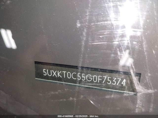 5UXKT0C55G0F75374 BMW X5 Edrive Xdrive40e