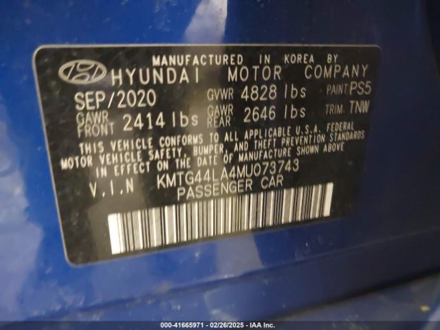 KMTG44LA4MU073743 Genesis G70 2.0t Awd