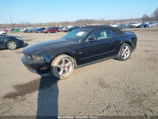 2010 FORD MUSTANG 1ZVBP8FH6A5118510 Photo 1