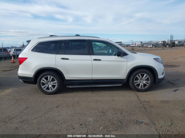 5FNYF6H1XGB009768 Honda PILOT LX