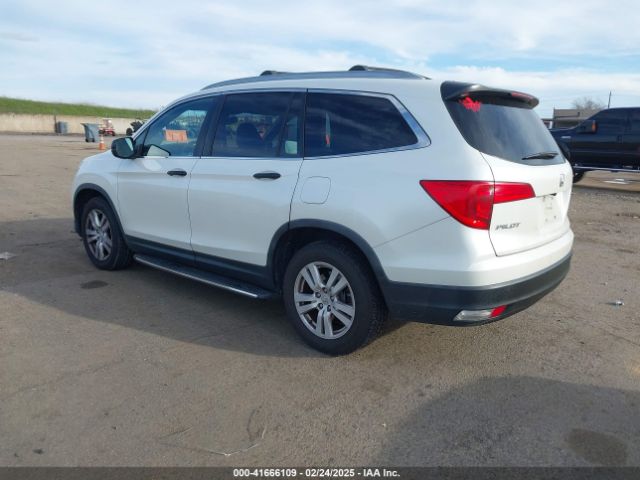 5FNYF6H1XGB009768 Honda PILOT LX