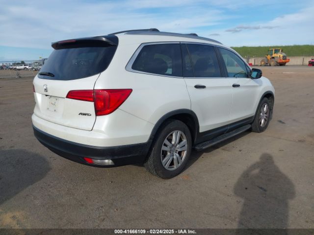 5FNYF6H1XGB009768 Honda PILOT LX