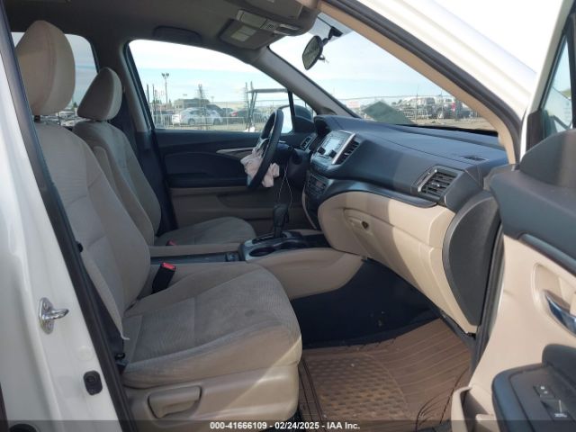 5FNYF6H1XGB009768 Honda PILOT LX