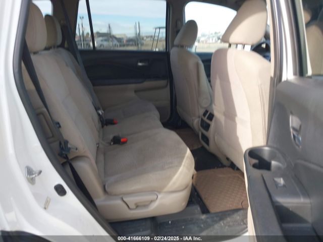 5FNYF6H1XGB009768 Honda PILOT LX