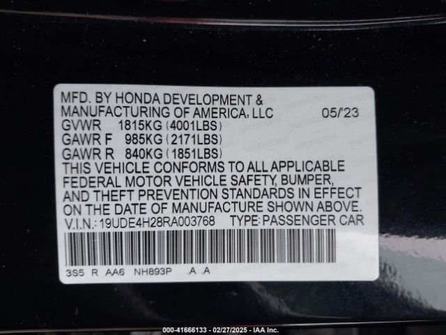 2024 ACURA INTEGRA 19UDE4H28RA003768 Photo 8