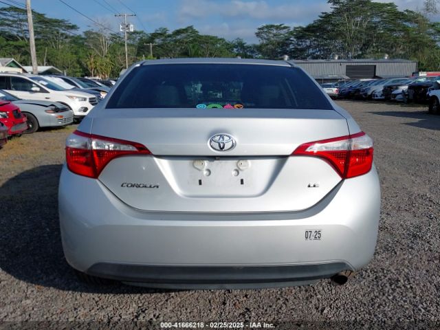 5YFBURHE5FP321385 Toyota Corolla Le/le Plus/le Premium