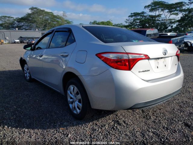 5YFBURHE5FP321385 Toyota Corolla Le/le Plus/le Premium