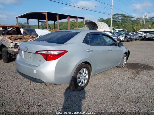 5YFBURHE5FP321385 Toyota Corolla Le/le Plus/le Premium