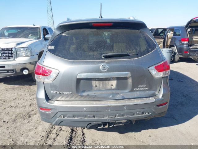 5N1AR2MM2FC668260 Nissan Pathfinder Platinum