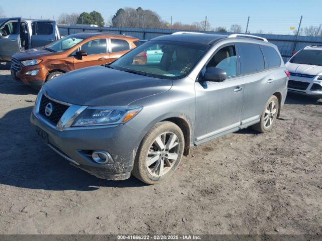 5N1AR2MM2FC668260 Nissan Pathfinder Platinum
