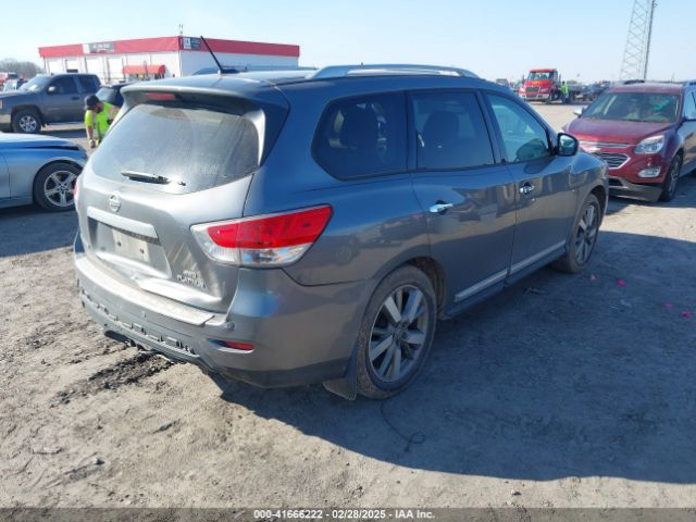5N1AR2MM2FC668260 Nissan Pathfinder Platinum