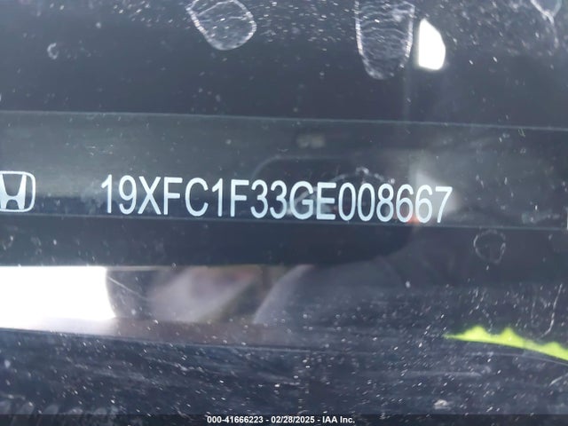 Aukcja sprzedaży 2016 Honda Civic Ex-t, vin: 19XFC1F33GE008667, numer aukcji: 41666223