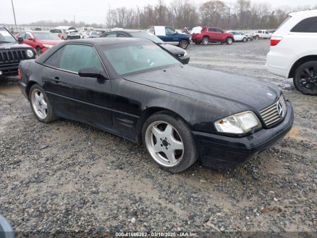 2001 MERCEDES-BENZ SL 500 WDBFA68F31F197102