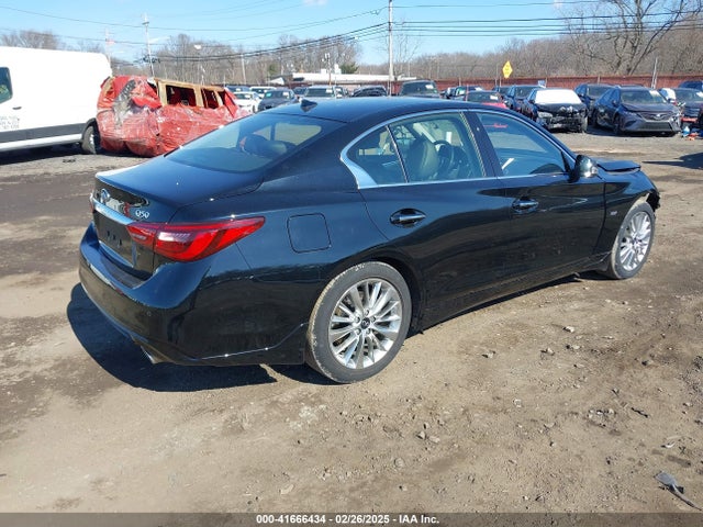 2020 Infiniti Q50 Luxe Awd მანქანა იყიდება აუქციონზე, vin: JN1EV7AR4LM256526, აუქციონის ნომერი: 41666434