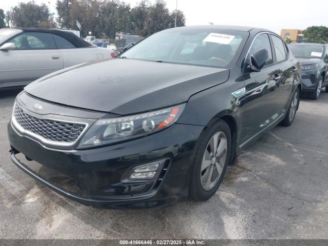 KNAGN4ADXF5080070 KIA Optima Hybrid Ex