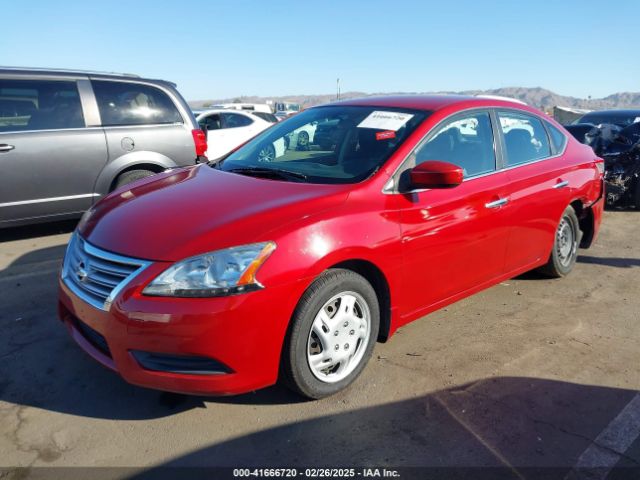 3N1AB7AP1EL646213 Nissan Sentra Fe+ S/fe+ Sv/s/sl/sr/sv