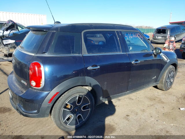 2011 MINI COOPER S COUNTRYMAN WMWZC5C54BWL55124 Photo 3