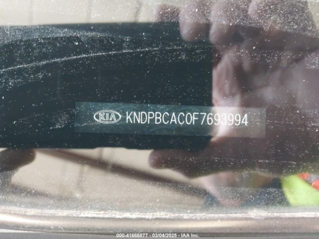 KNDPBCAC0F7693994 KIA Sportage Lx