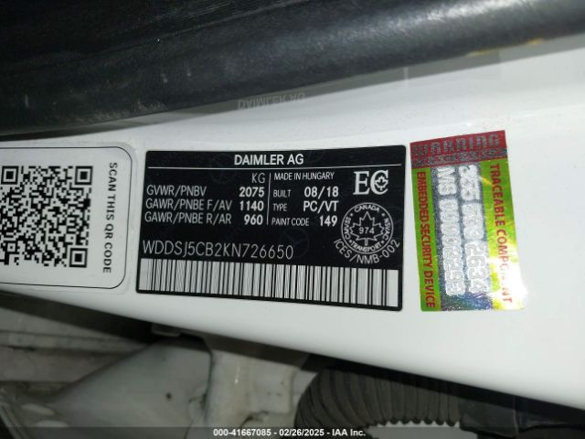 2019 MERCEDES-BENZ AMG CLA 45 WDDSJ5CB2KN726650 Photo 8