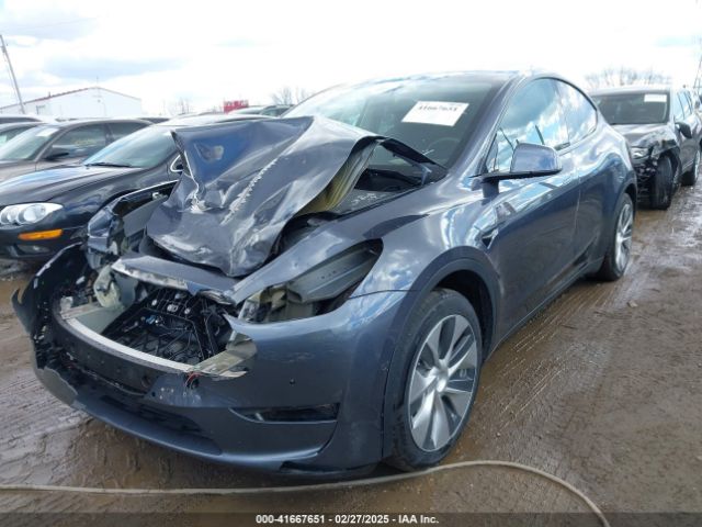 2021 TESLA MODEL Y 5YJYGDEE7MF298130 Photo 1