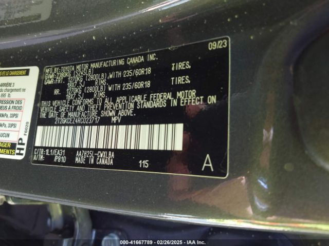 2T2GKCEZ4RC023717 Lexus Nx 350h Premium